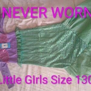 Little Girls Mermaid Costume